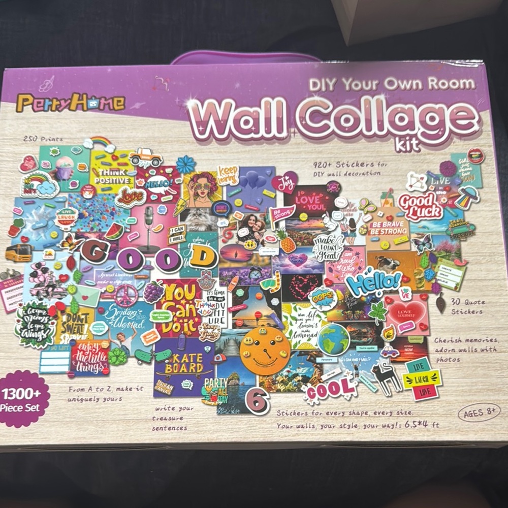 DIY Wall Collage Kit - Multicolor